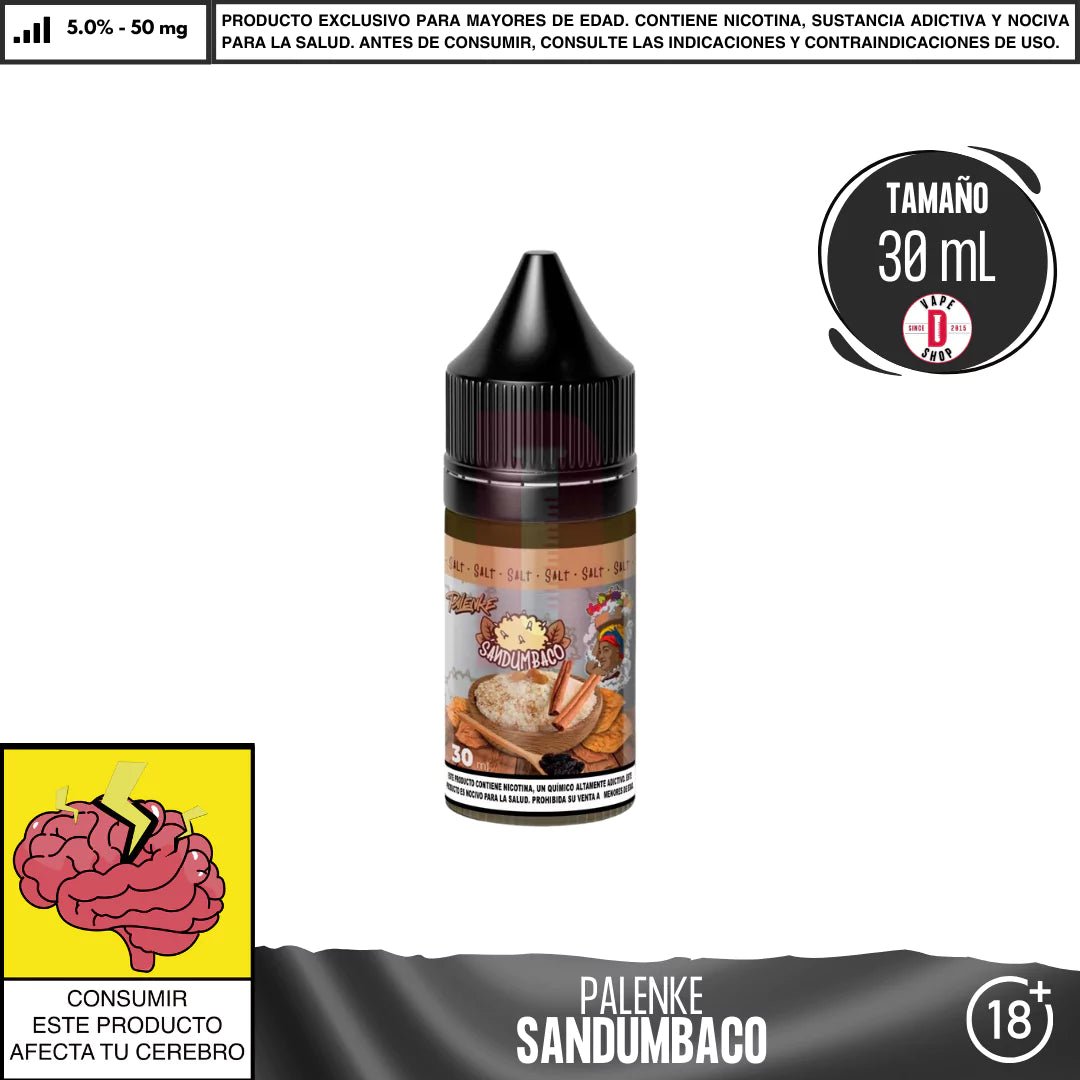 Sandumbaco Sales - Sales de Nicotina - Palenke Ejuice | SN - PLK - SDB - 50