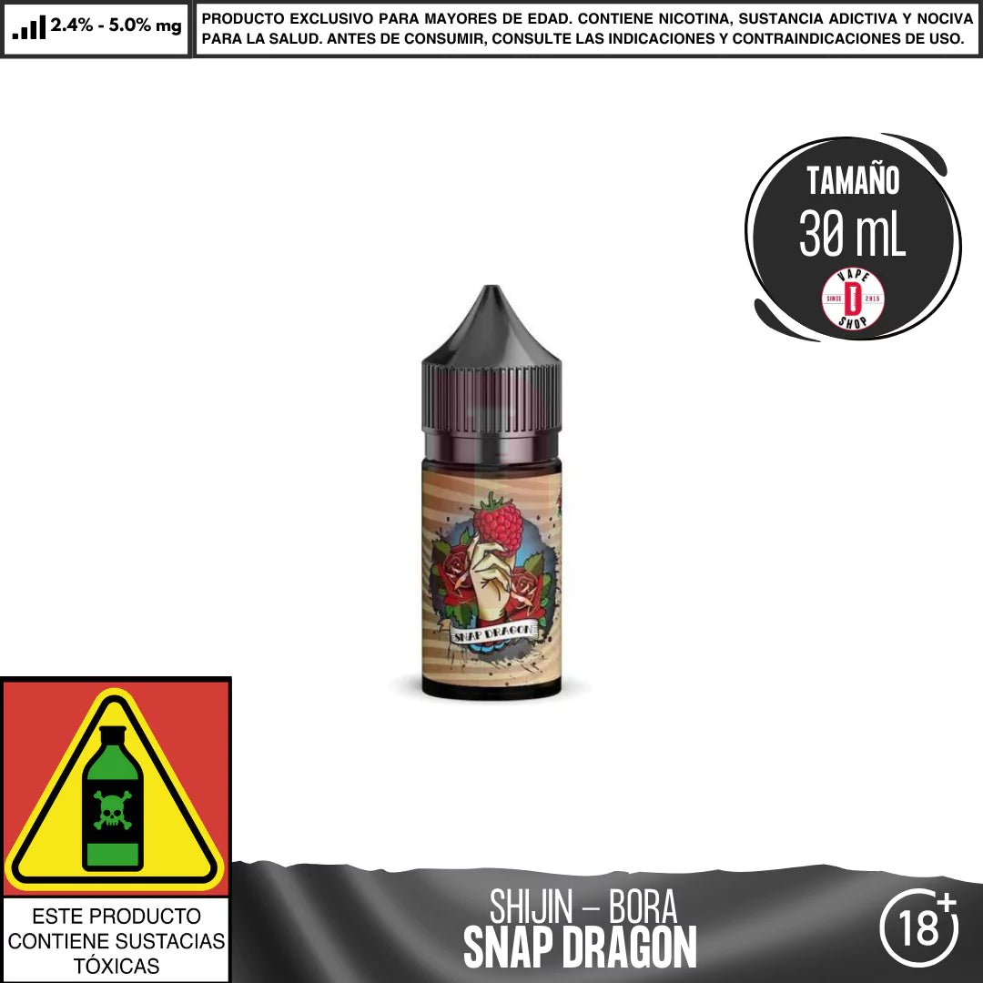 Snap Dragon Salts - Sales de Nicotina - Shijin | SN - SV - BORA - SNDR - 24