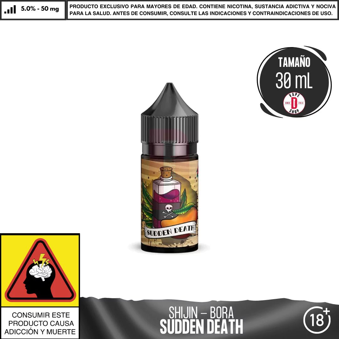 Sudden Death Salts - Sales de Nicotina - Shijin | SN - SV - BORA - SD - 50