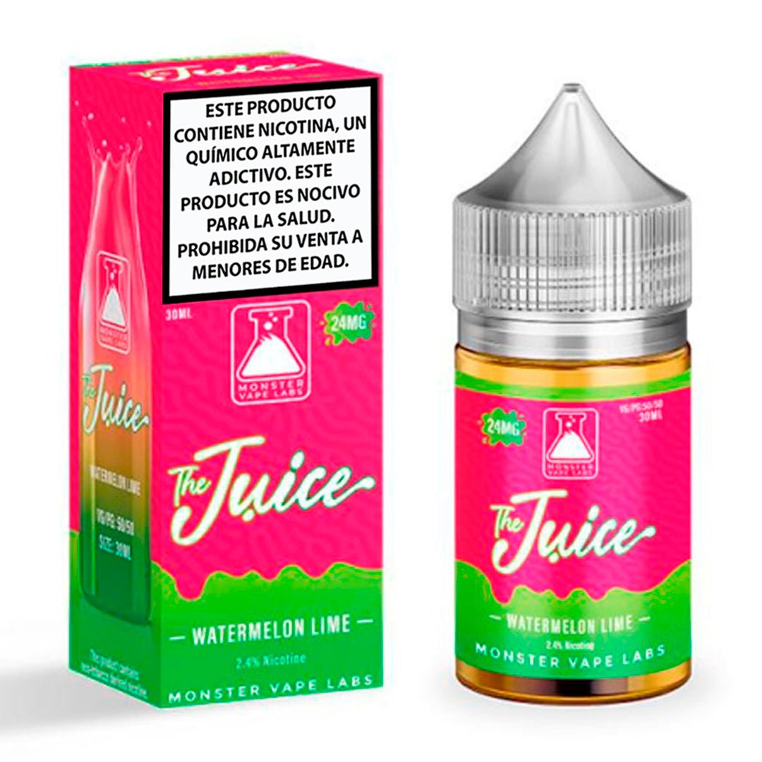 The Juice Watermelon Lime Salts - Sales de Nicotina - Monsterlabs | SN - ML - THJ - WAL - 24