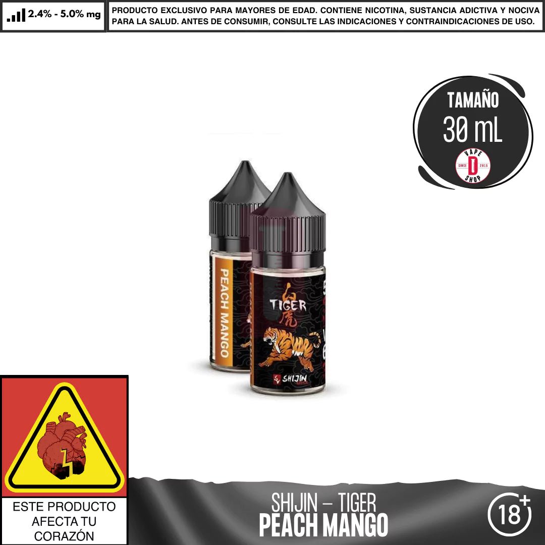 Tiger Salts - Sales de Nicotina - Shijin | SN - SV - C - TIG - 24