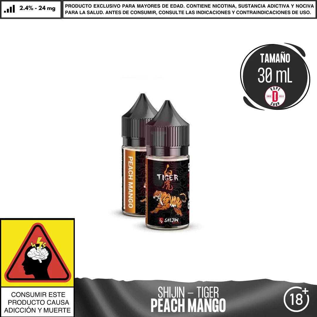 Tiger Salts - Sales de Nicotina - Shijin | SN - SV - C - TIG - 24