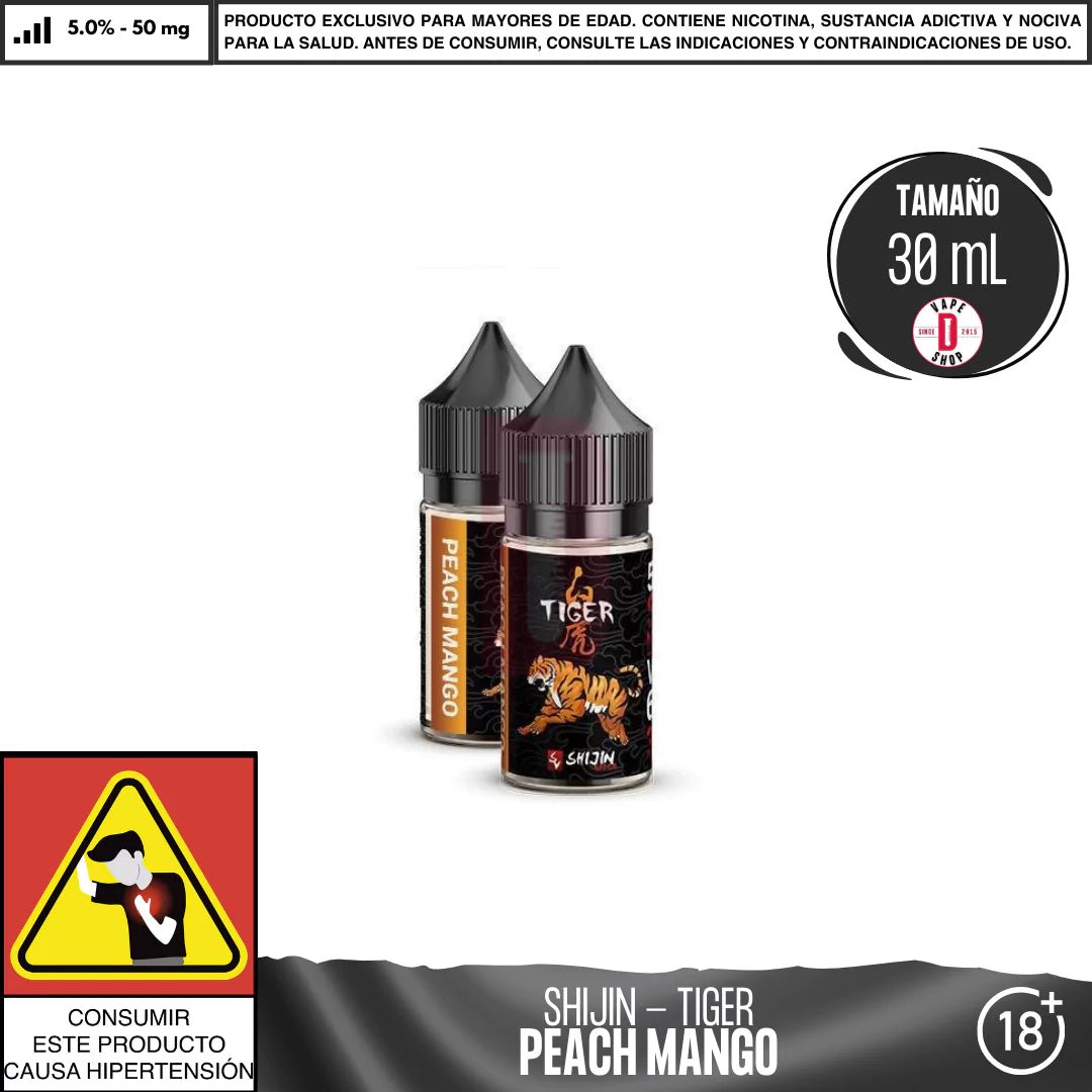 Tiger Salts - Sales de Nicotina - Shijin | SN - SV - C - TIG - 50