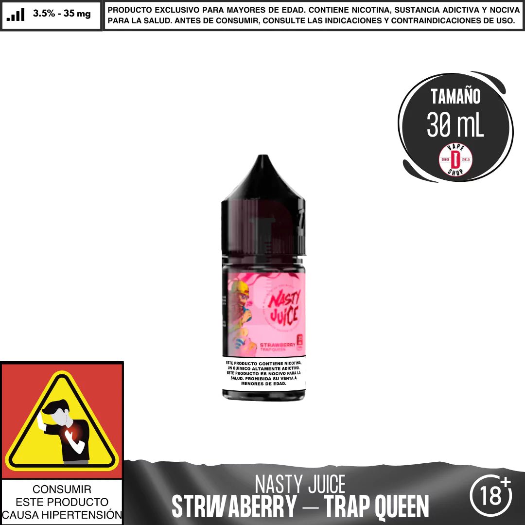 Trap Queen Salts - Sales de Nicotina - Nasty | SN - NJ - TRQ - 35
