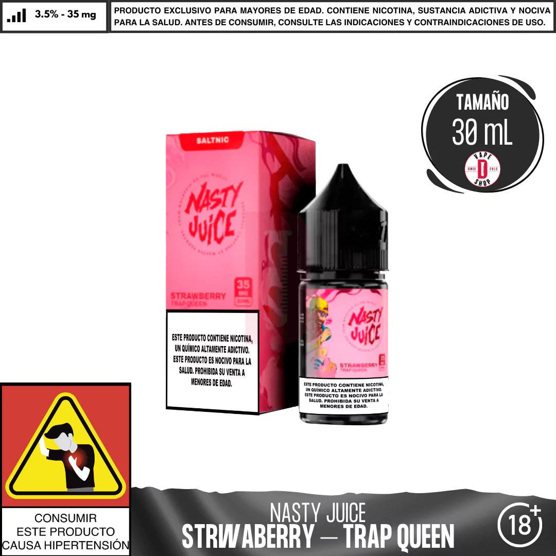 Trap Queen Salts - Sales de Nicotina - Nasty | SN - NJ - TRQ - 35