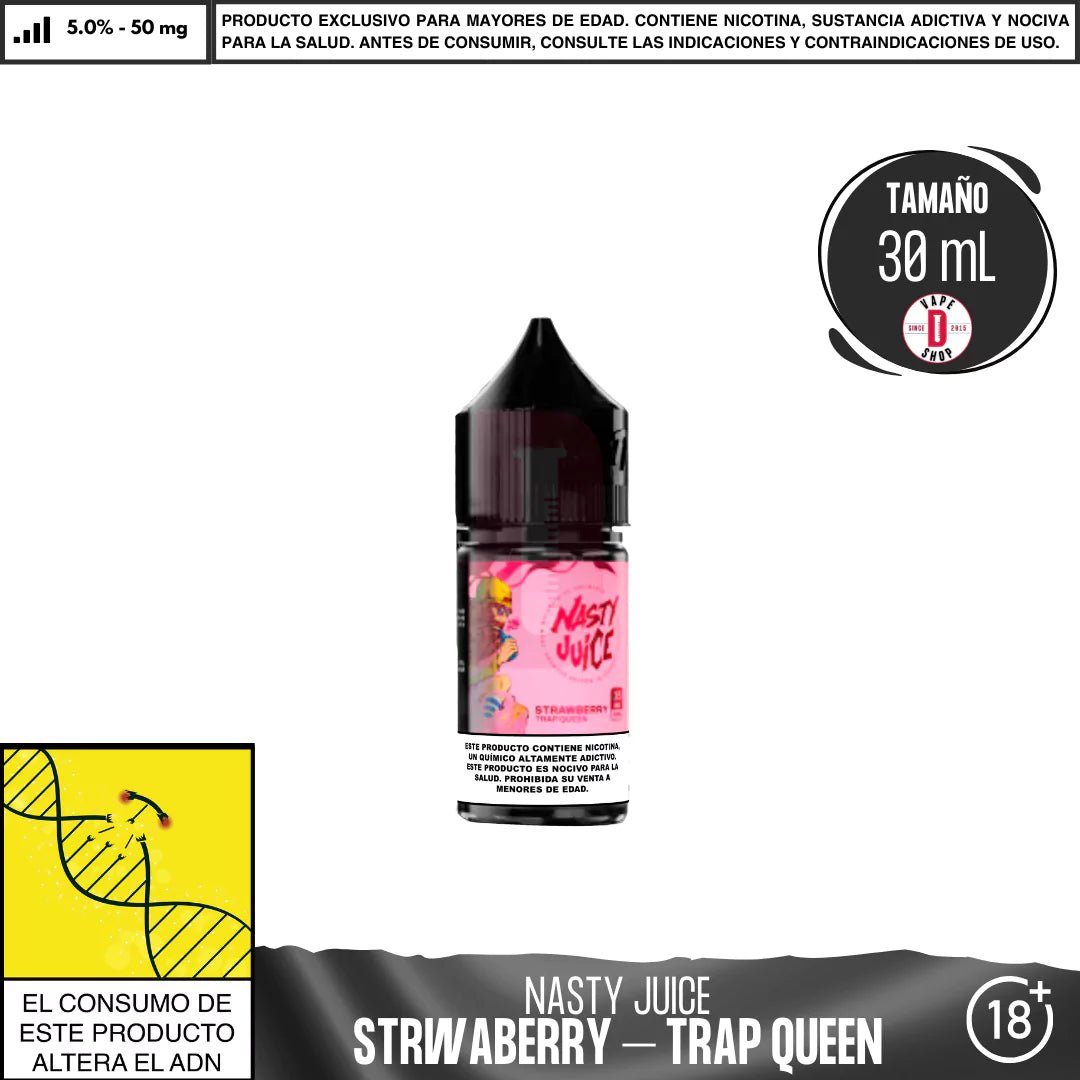 Trap Queen Salts - Sales de Nicotina - Nasty | SN - NJ - TRQ - 50