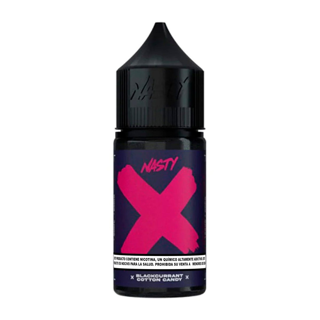 X Blackcurrant Cotton Candy Salts - Sales de Nicotina - Nasty | SN - NJ - X - BCC - 25