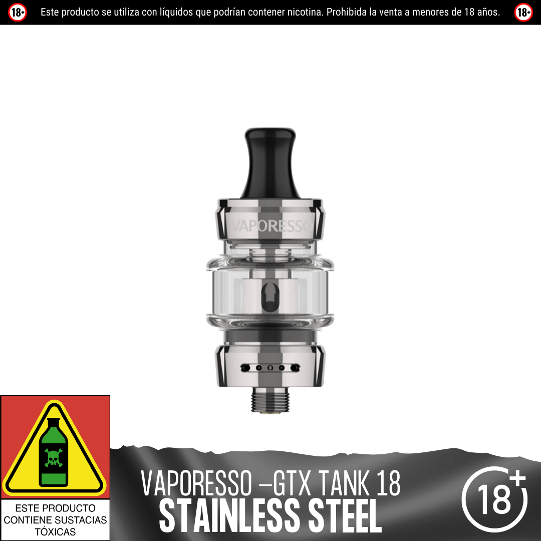 Vaporesso - GTX Tank 18 - Tanques - Vaporesso | EQ - VP - GTX - TAN - STS