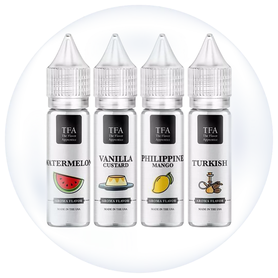 Icono de TFA - Aromas para alquimia en Sistemas Cerrados - Pods Semi-desechables en DIY Vape Shop