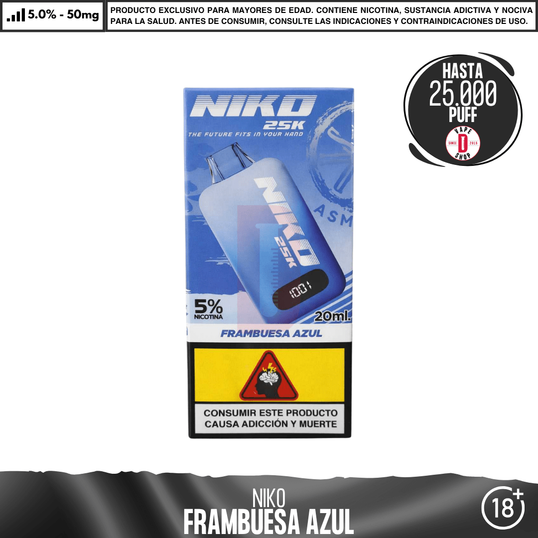 Asmodus - Niko 25000 Puff - Vape Desechable - Asmodus | DIS-ASM-NIK-FRA