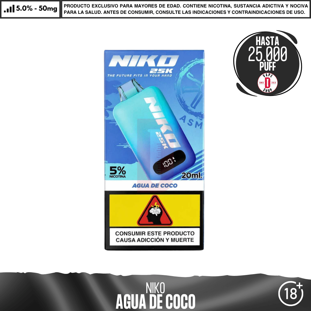 Asmodus - Niko 25000 Puff - Vape Desechable - Asmodus | DIS-ASM-NIK-ACD