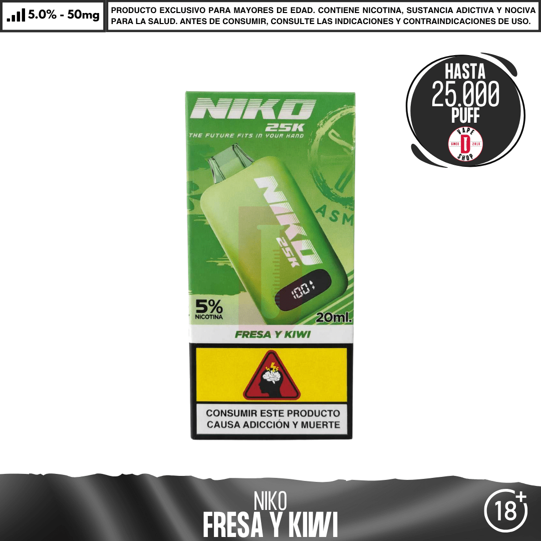 Asmodus - Niko 25000 Puff - Vape Desechable - Asmodus | DIS-ASM-NIK-FRK