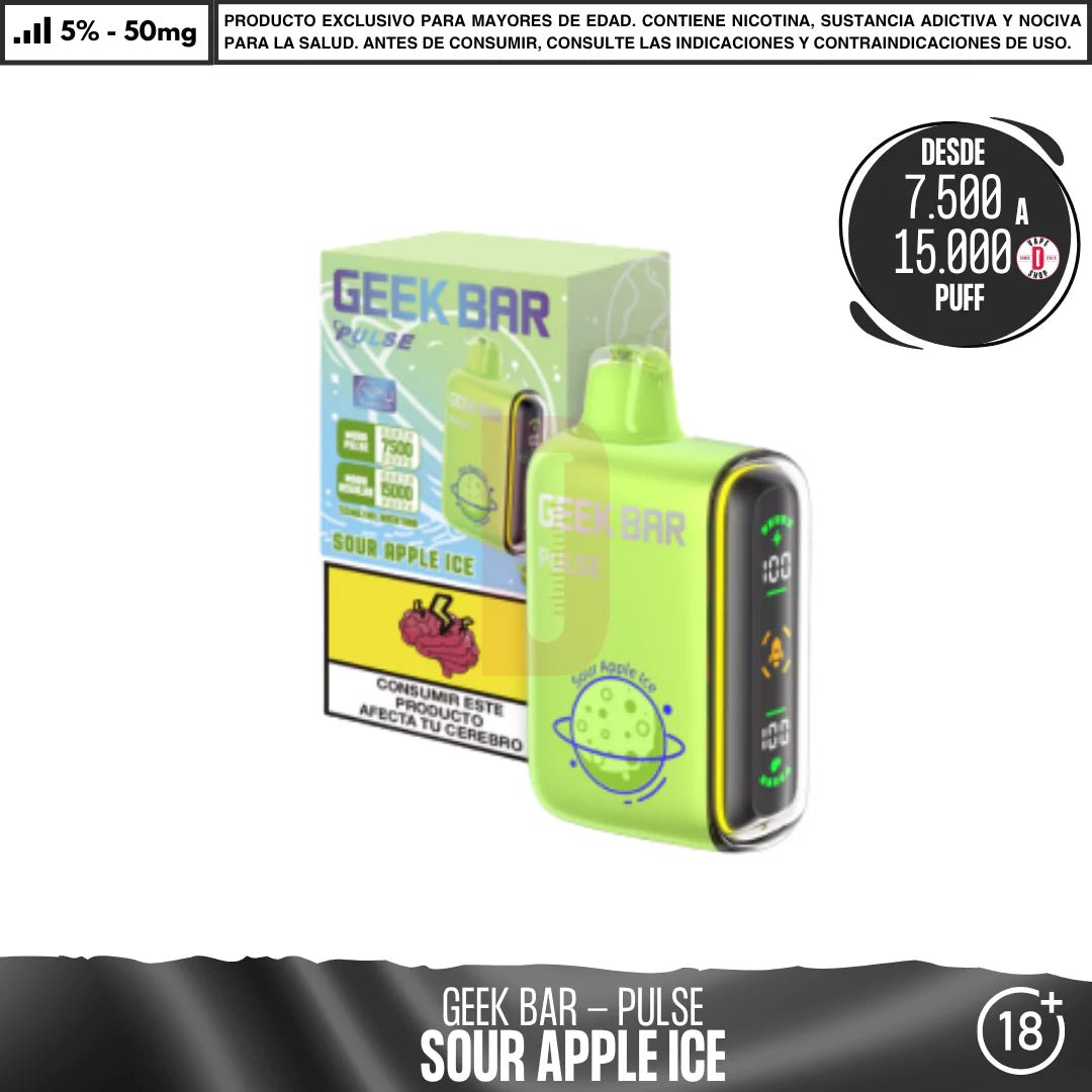 Geek Bar - Pulse 7500 - 15000 Puff - Vape Desechable - Geek Bar | DIS - GEEKBAR - P - SAI