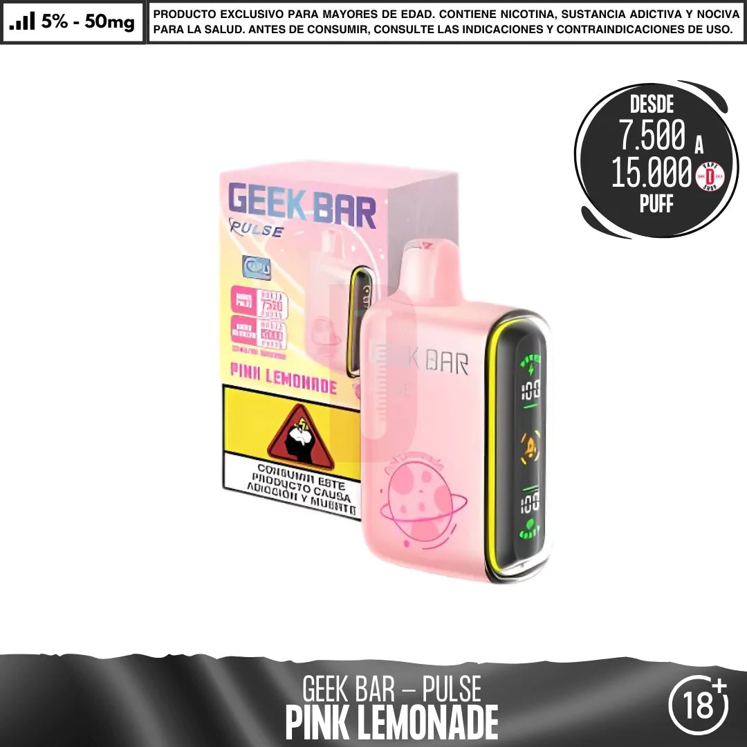 Geek Bar - Pulse 7500 - 15000 Puff - Vape Desechable - Geek Bar | DIS - GEEKBAR - P - PL