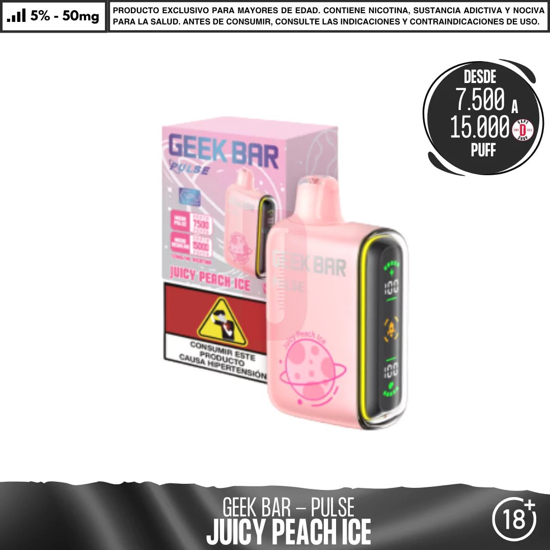 Geek Bar - Pulse 7500 - 15000 Puff - Vape Desechable - Geek Bar | DIS - GEEKBAR - P - JP
