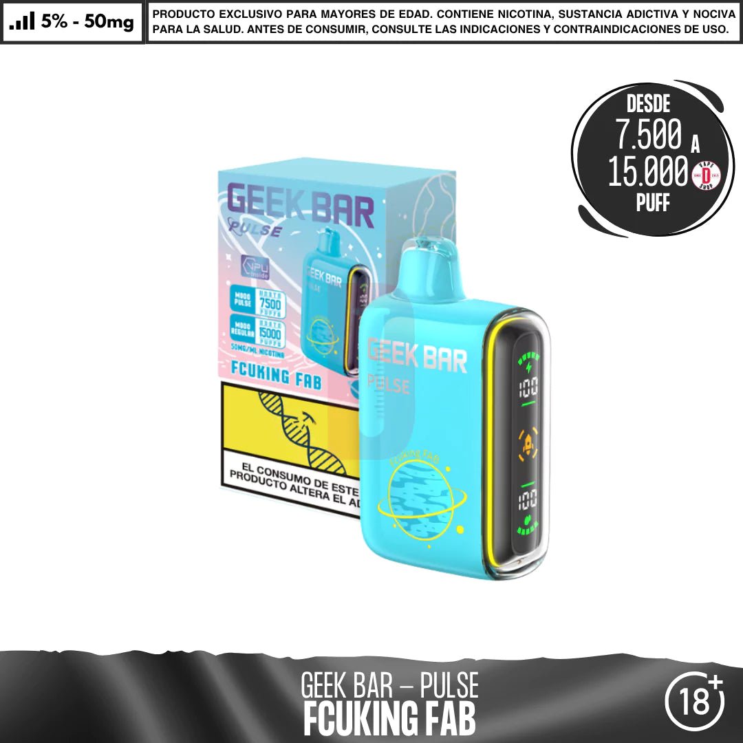 Geek Bar - Pulse 7500 - 15000 Puff - Vape Desechable - Geek Bar | DIS - GEEKBAR - P - FB