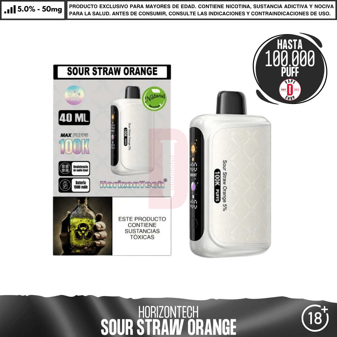 HorizonTech - 100K Puff - Vape Desechable - HorizonTech | DIS-HOR-100-SSO
