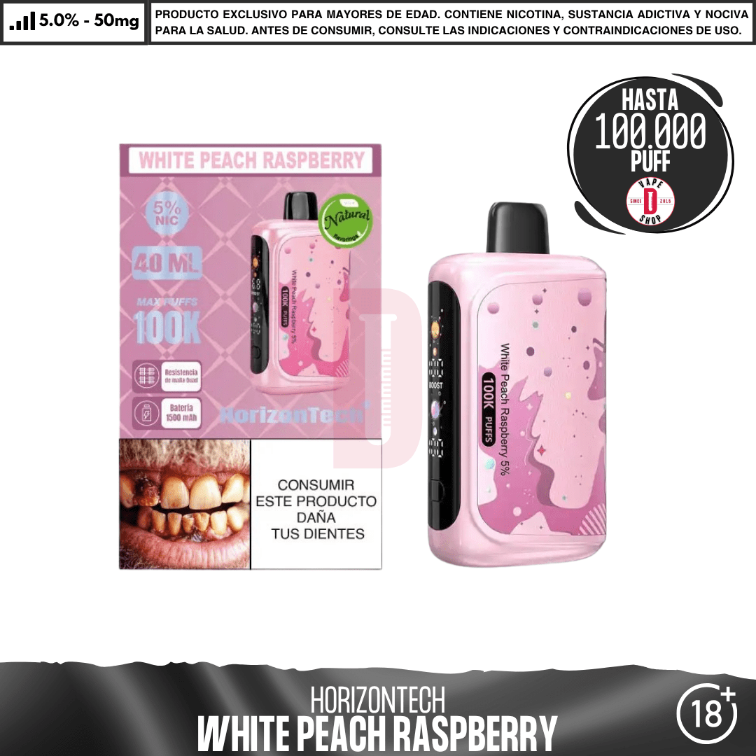 HorizonTech - 100K Puff - Vape Desechable - HorizonTech | DIS-HOR-100-WPR