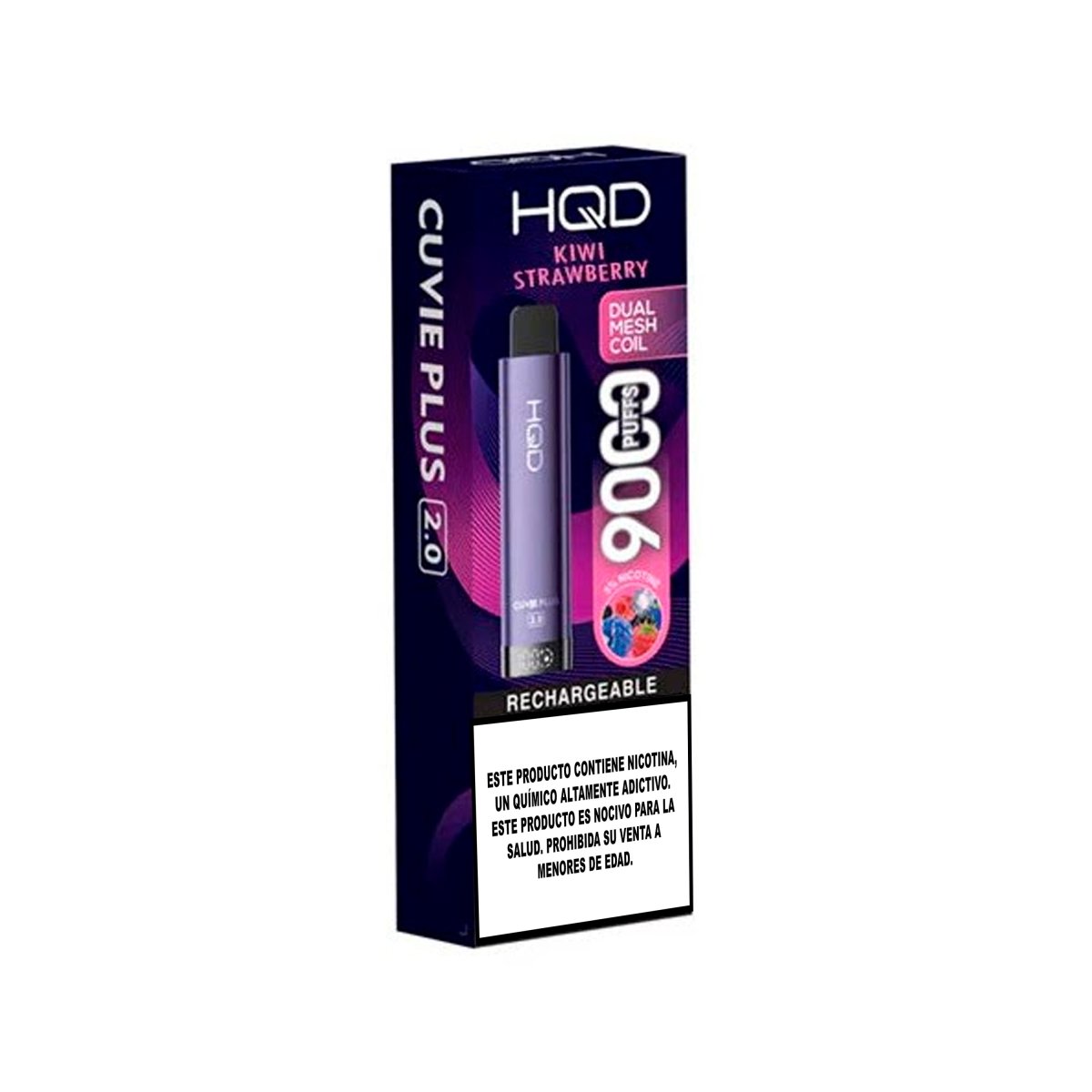 HQD - Cuvie Plus 2.0 9000 PUFF - Vape Desechable - HQD | DIS - HQD - CPL - 2.0 - KIS - 50