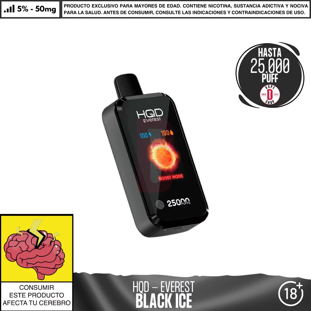 HQD - Everest 25000 PUFF - Vape Desechable - HQD | DIS - HQD - EVE - BLI