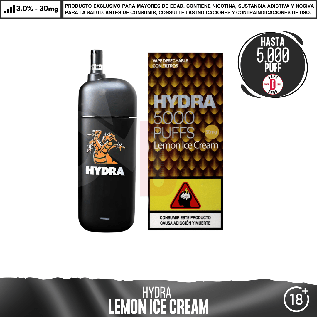 Hydra - 5000 Puffs con filtros