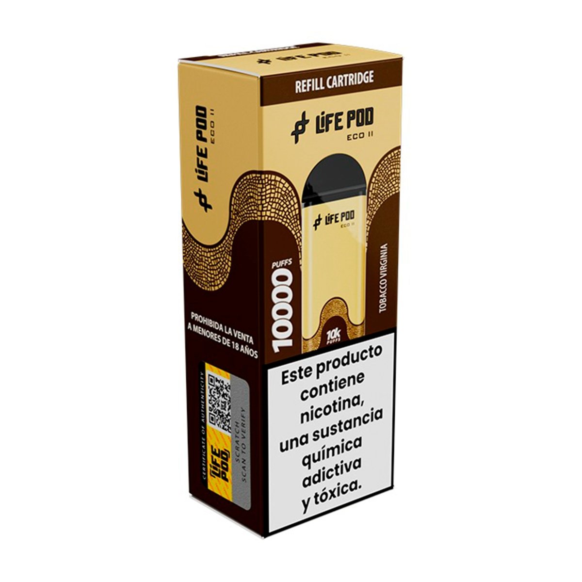 Life Pod - Eco II Pod 10000 PUFF - Vape Desechable - Life Pod | EQC - LIPO - ECOII - PODS - TOV