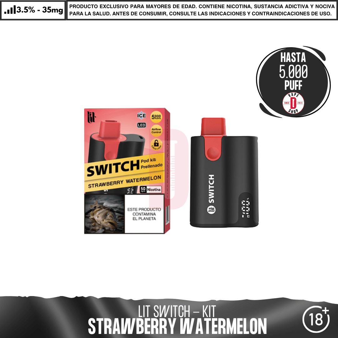 Litpod Switch kit - Vape Desechable - Lit Vapes | EQC-LIT-LPS-STWA