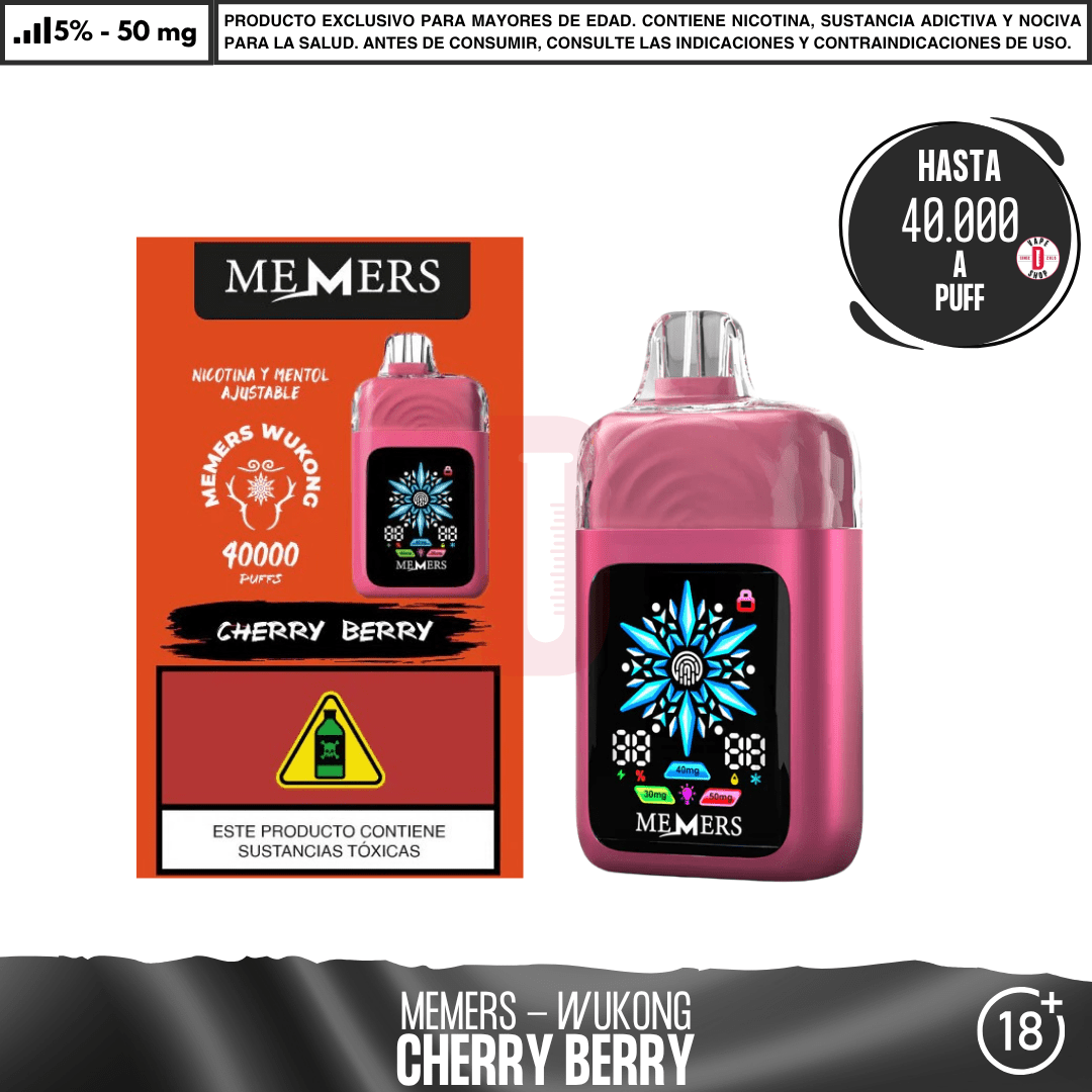 Memers - Wukong V40000 - Vape Desechable - Memers | DIS-MEM-WUK-02