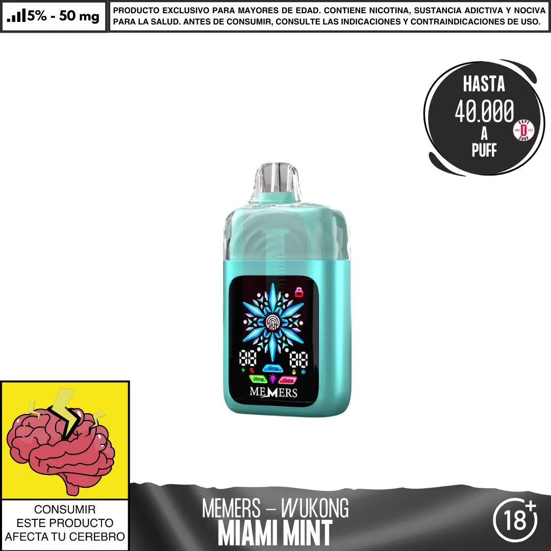 Memers - Wukong V40000 - Vape Desechable - Memers | DIS - MEM - WUK - 04