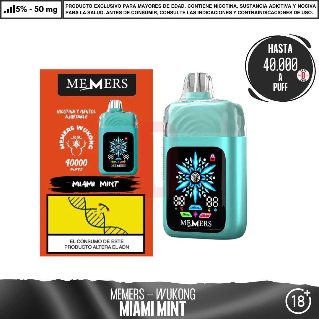 Memers - Wukong V40000 - Vape Desechable - Memers | DIS-MEM-WUK-04