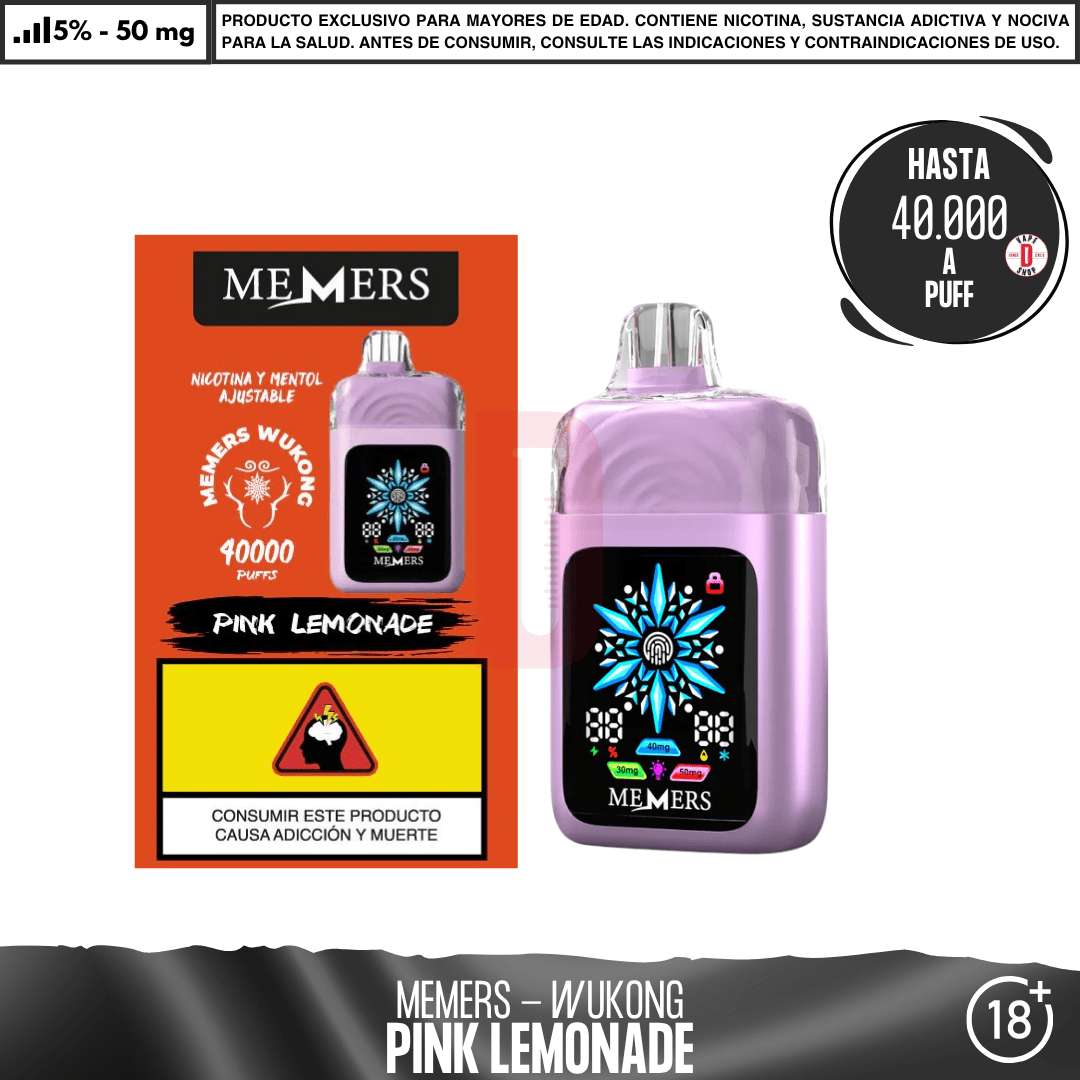 Memers - Wukong V40000 - Vape Desechable - Memers | DIS-MEM-WUK-05