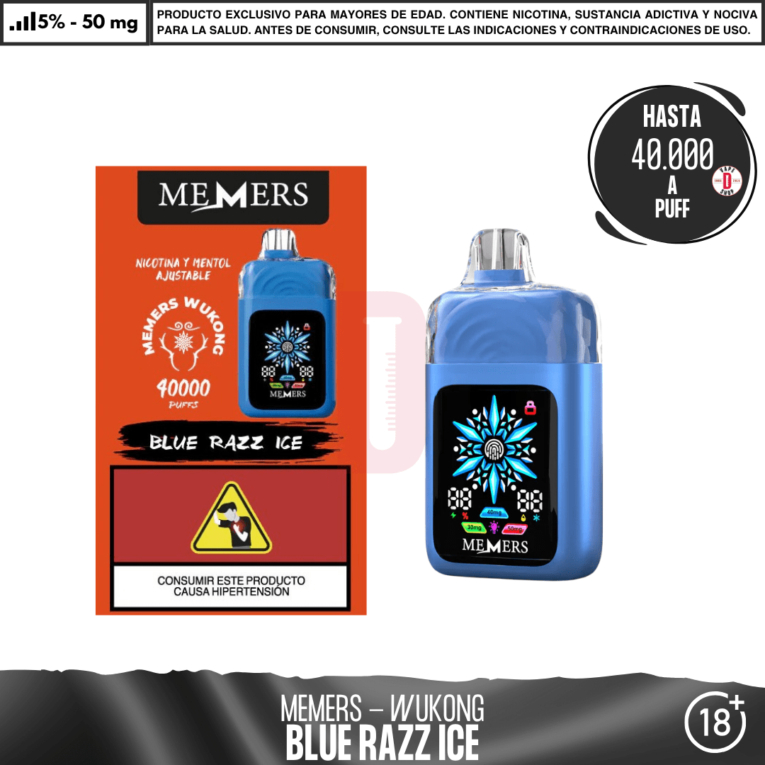 Memers - Wukong V40000 - Vape Desechable - Memers | DIS-MEM-WUK-00