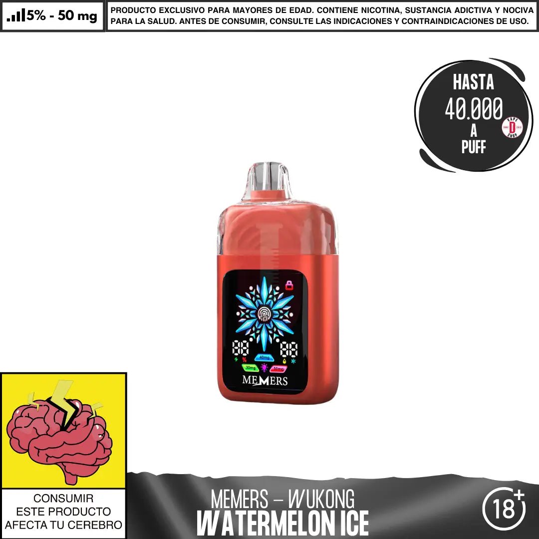 Memers - Wukong V40000 - Vape Desechable - Memers | DIS - MEM - WUK - 08