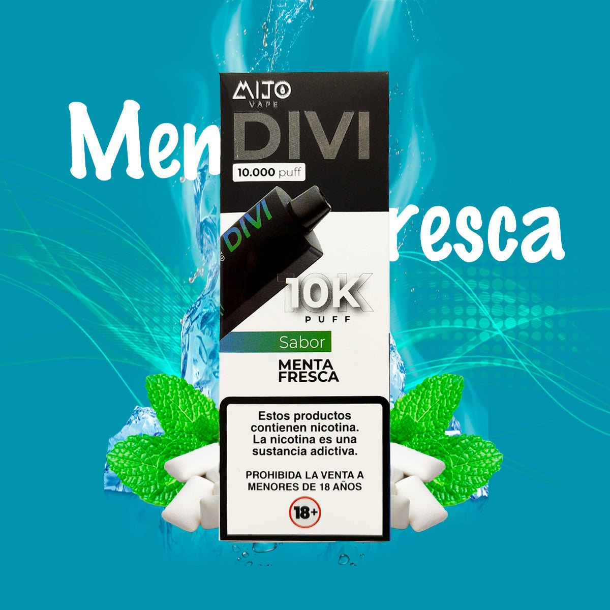 Mijo - Divi 10000 PUFF - Vape Desechable - Mijo | DIS - MITO - MEF - DIV - 50