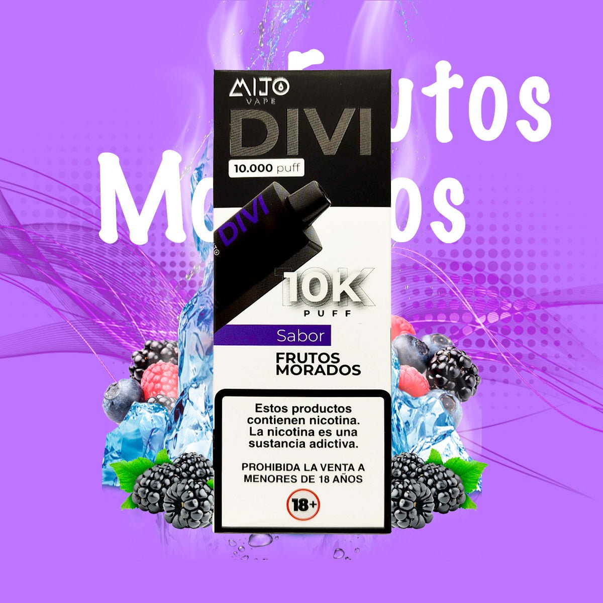 Mijo - Divi 10000 PUFF - Vape Desechable - Mijo | DIS - MITO - FRM - DIV - 50