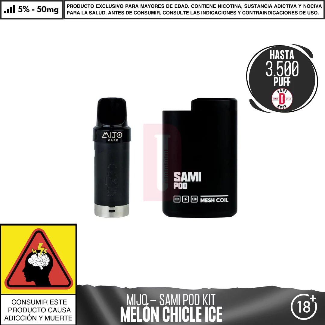 Mijo - Sami Pod Kit - Vape Desechable - Mijo | EQC - MITO - SM - MCI