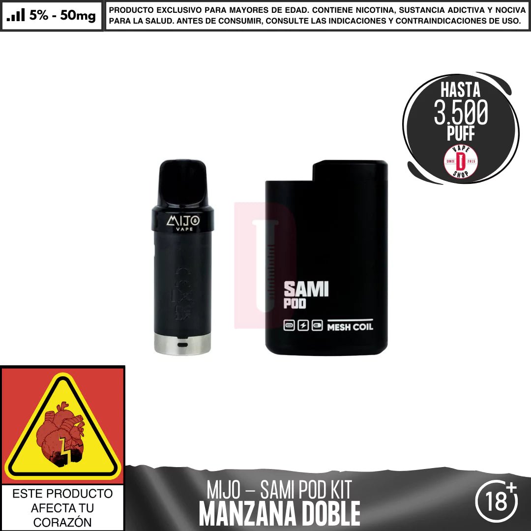 Mijo - Sami Pod Kit - Vape Desechable - Mijo | EQC - MITO - SM - NMD