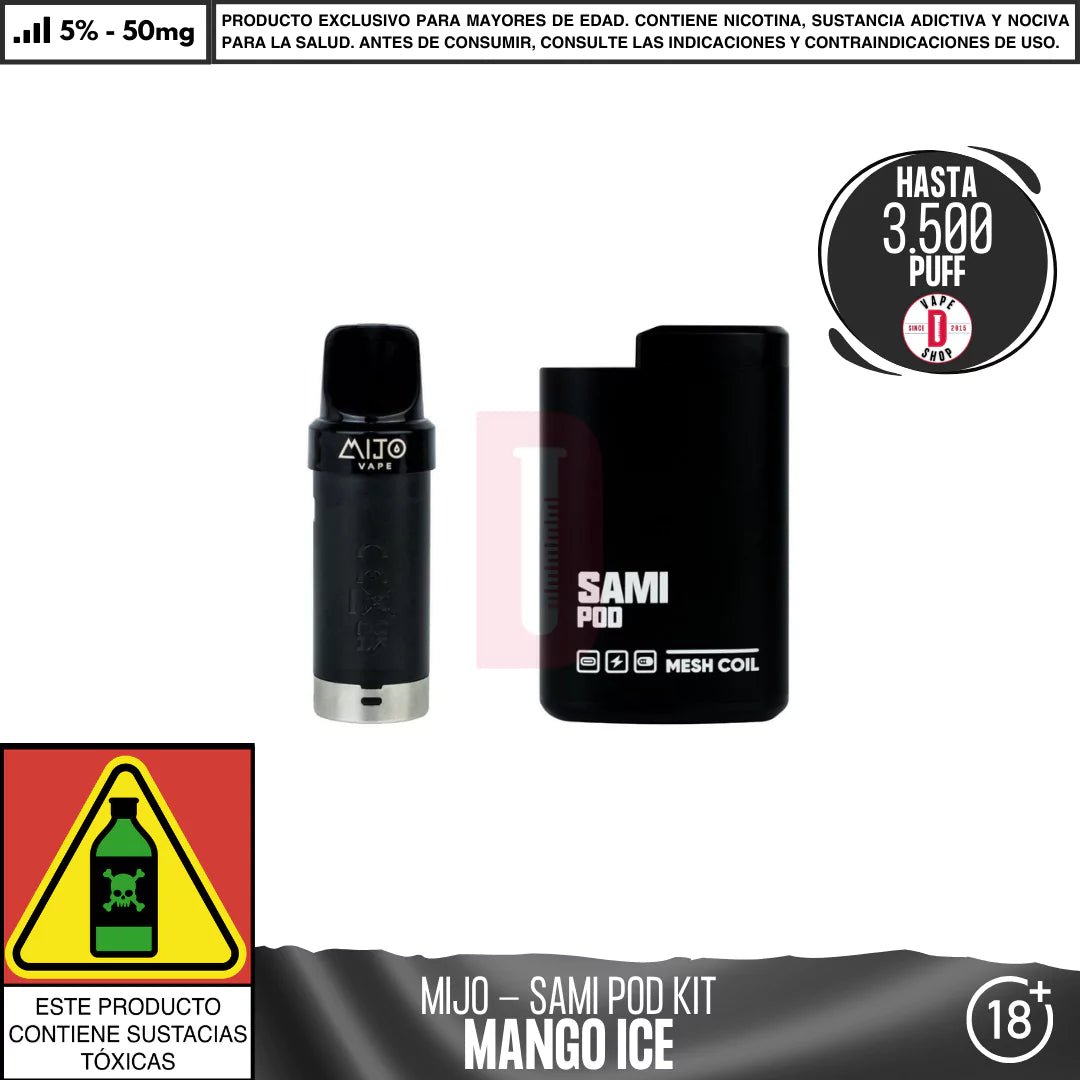 Mijo - Sami Pod Kit - Vape Desechable - Mijo | EQC - MITO - SM - NMI