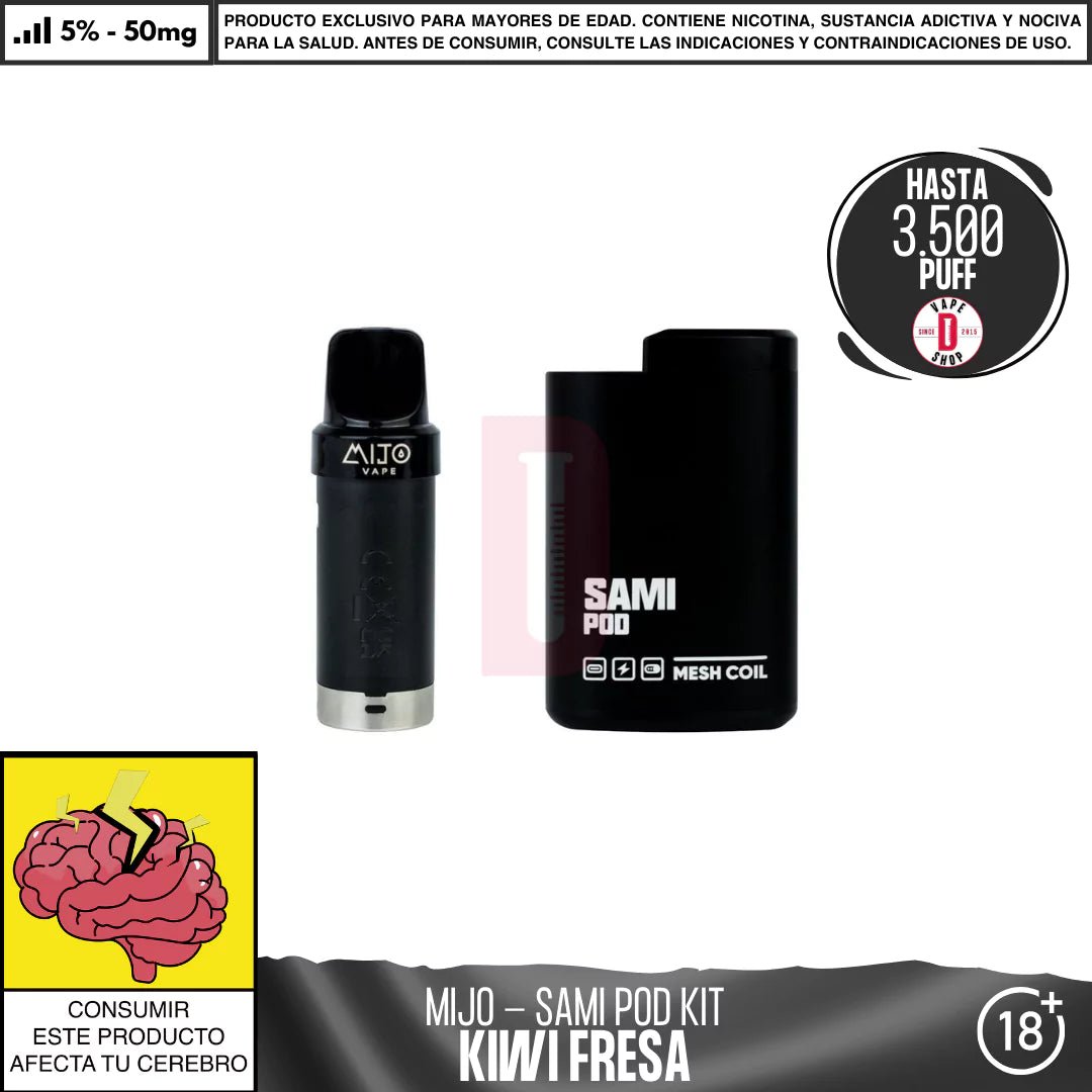 Mijo - Sami Pod Kit - Vape Desechable - Mijo | EQC - MITO - SM - NKF