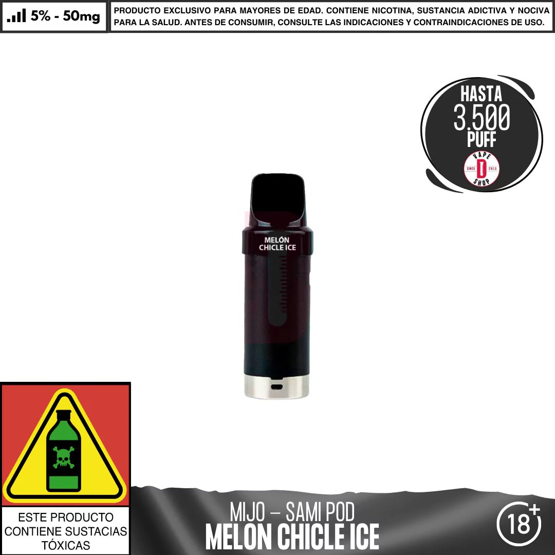 Mijo - Sami Pod NexMesh 3500 PUFF - Vape Desechable - Mijo | EQC - MITO - SM - PODS - MCI