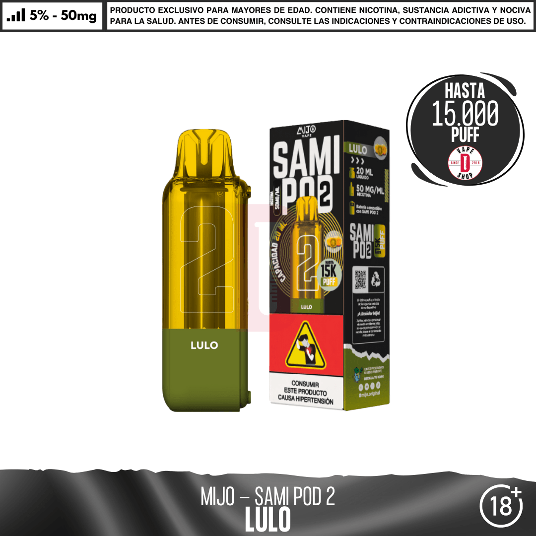 Mijo Vape - Sami pod 2 15000 PUFF - Vape Desechable - Mijo | EQC-MIJ-SM2-POD-7