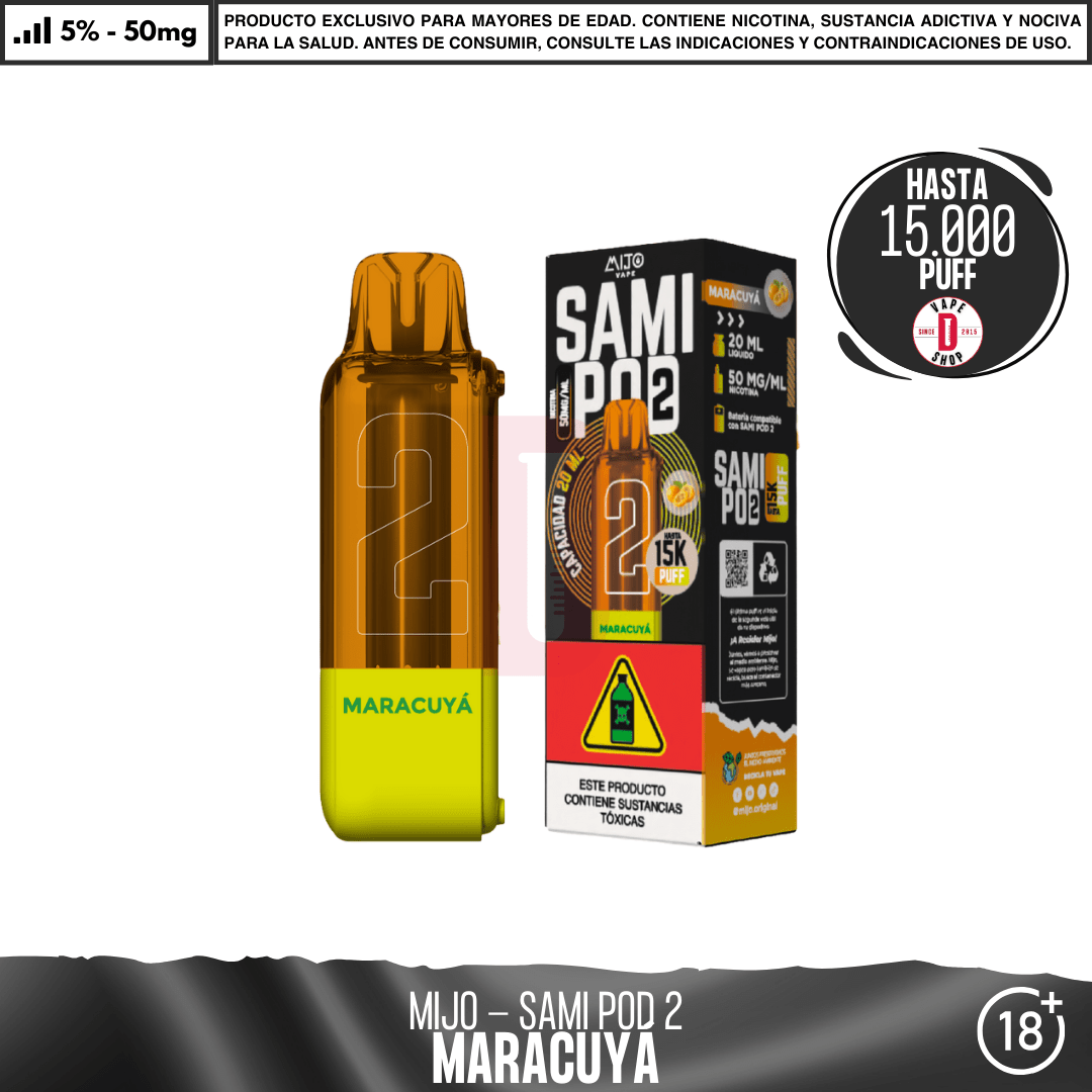 Mijo Vape - Sami pod 2 15000 PUFF - Vape Desechable - Mijo | EQC-MIJ-SM2-POD-9