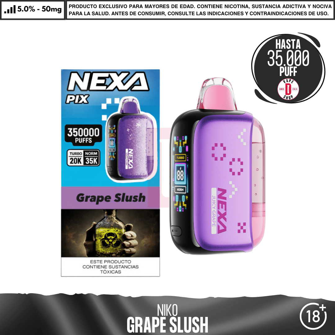 NEXA - PIX 35000 Puff - Vape Desechable - Nexa | DIS-NEX-PIX-GRS
