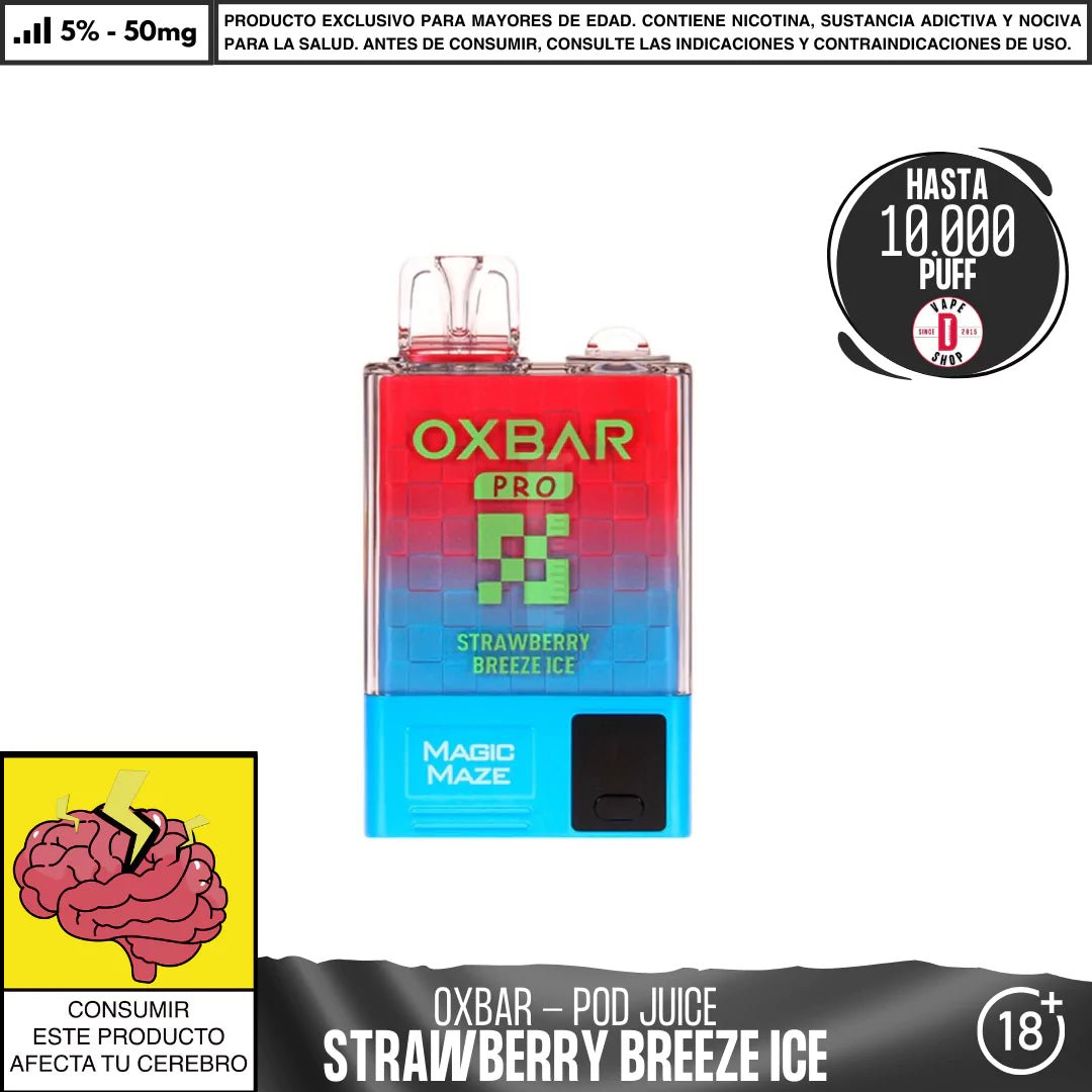 Oxbar - Magic Maze Pro 10.000 PUFF - Vape Desechable - Oxbar | DIS - OXBAR - MMP - SBI