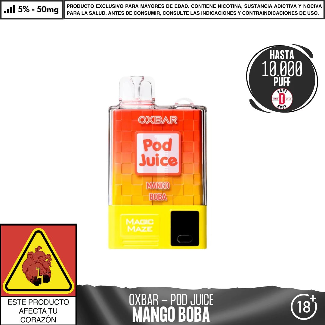 Oxbar - Magic Maze Pro 10.000 PUFF - Vape Desechable - Oxbar | DIS - OXBAR - MMP - MAB