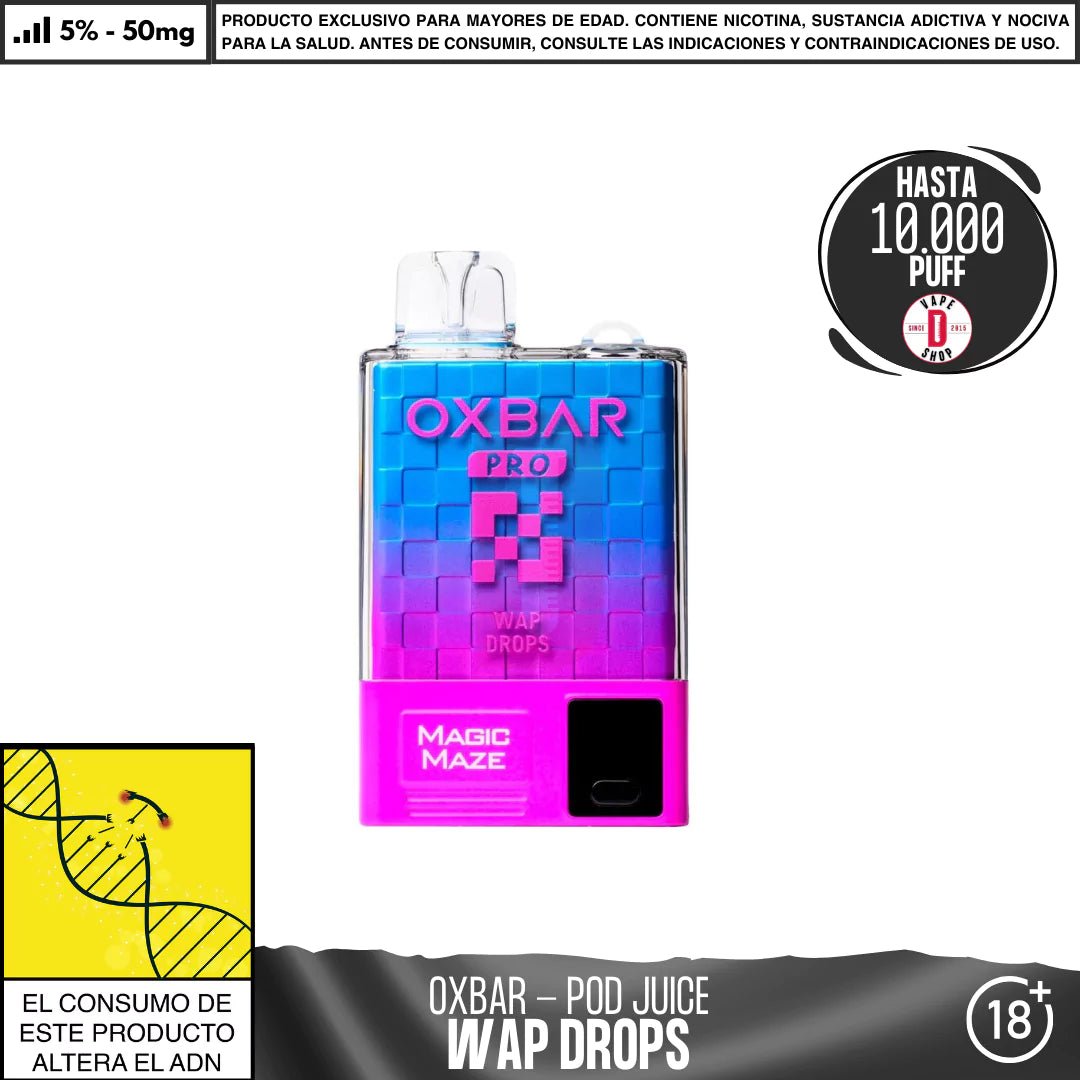 Oxbar - Magic Maze Pro 10.000 PUFF - Vape Desechable - Oxbar | DIS - OXBAR - MMP - WAD