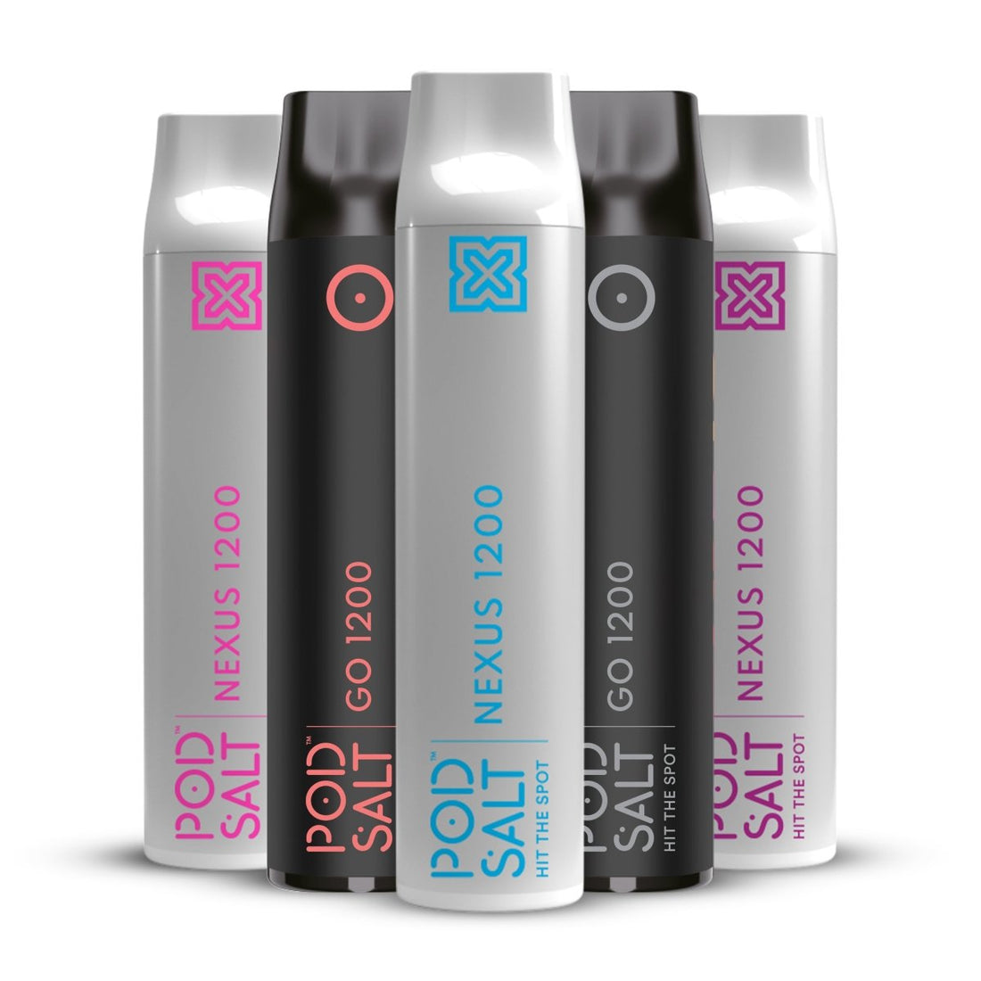 Pod Salt - GO 1200 PUFF - Vape Desechable - Pod Salt | DIS - POS - GO - 1.2K - ALG