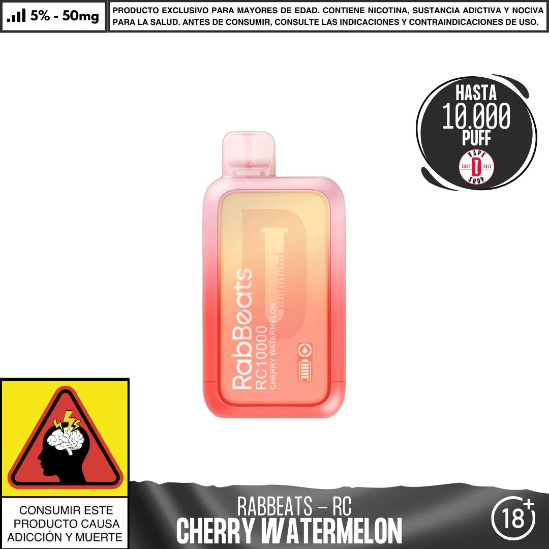 RabBeats - RC 10000 PUFF - Vape Desechable - RabBeats | DIS - RABE - RC10 - CHW