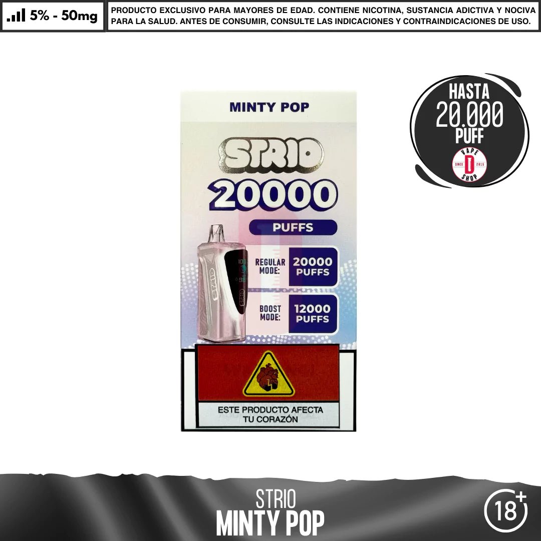 STRIO - 20000 Puffs - Vape Desechable - Strio | DIS - STR - 20K - MIP