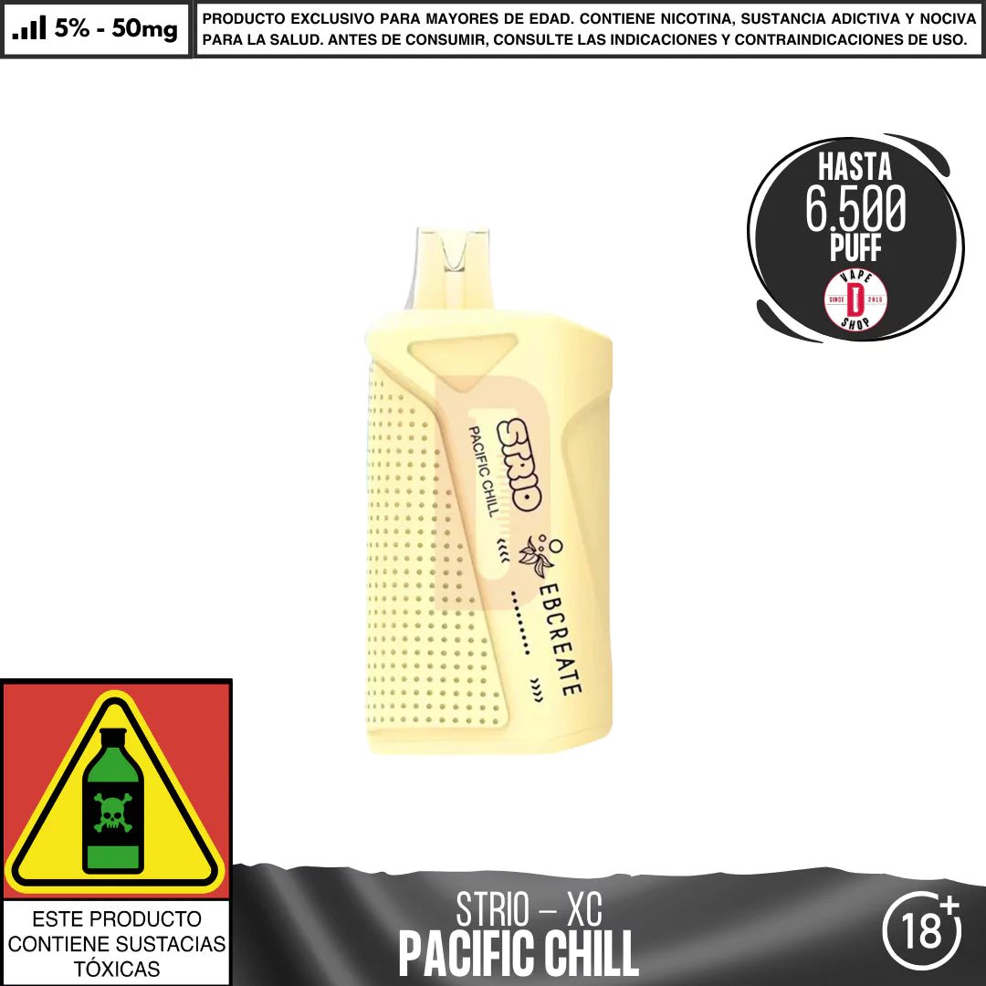 Strio - XC 6500 PUFF - Vape Desechable - Strio | DIS - STR - XC65 - PAC